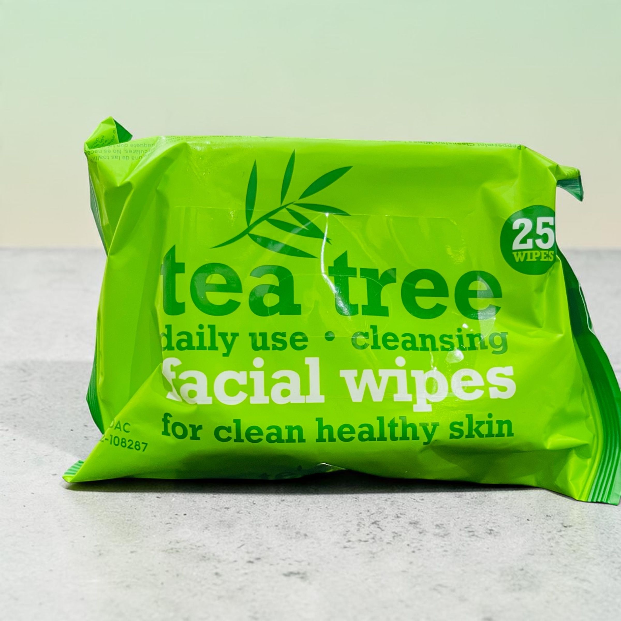 TEA TREE FACIAL WIPES 25PCS
